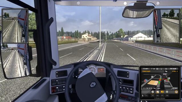 Обзор игры EuroTruck Simulator 2 смотреть онлайн