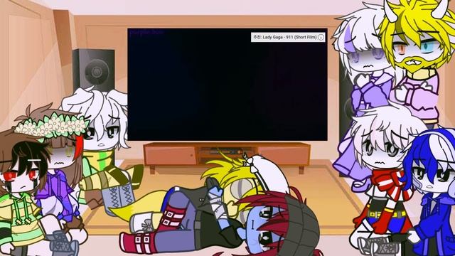 Undertale reacts to fallen children memes//+flowey & monster kid meme//❤️??????// смотреть онлайн