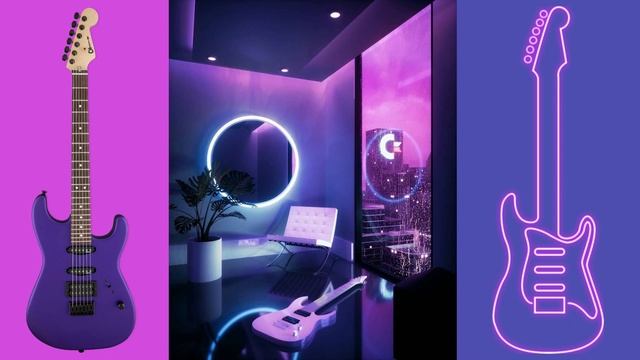 Melodic Synthwave Retro Rock Guitar - "Overdrive CPU" смотреть онлайн