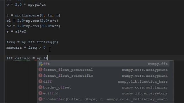 Transformada Rápida de Fourier (FFT) no Python смотреть онлайн