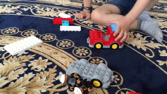 Лего Дупло, пожарная станция. От Артура смотреть онлайн