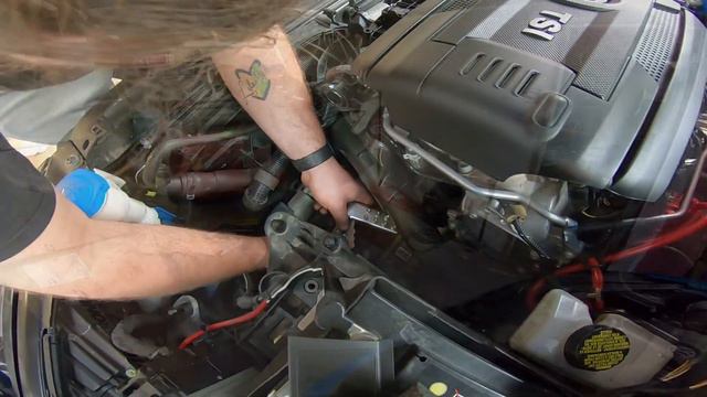 GTI Rabbit Edition Carbon Intake, Holy Shift Kit, Forge BOV install And Review смотреть онлайн