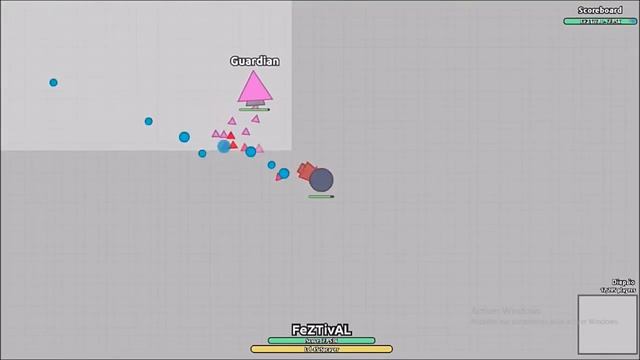 EPIC MEGA TRAPPER VS GUARDIAN ( diep.io Sandbox ) смотреть онлайн