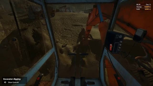GOLD RUSH THE GAME! | HOW TO SET UP YOUR CLAIM | MOVING OVERBURDEN смотреть онлайн