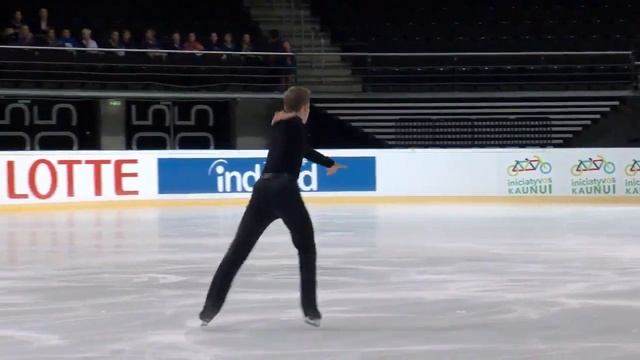 Nikolaj Majorov Швеция | ISU Гран при (юниоры) 2018 Каунас | Короткая программа (юноши) смотреть онлайн