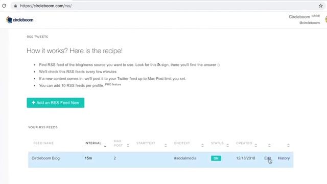 How to Connect RSS Feed to a Twitter Account #twitterrssfeed смотреть онлайн
