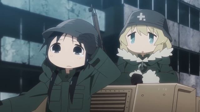 Girls' Last Tour Anime Review: the Coziest Apocalypse смотреть онлайн