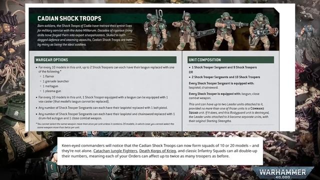 HOLD THE LINE! Astra Militarum Faction Focus! | Warhammer 40,000 10th Edition смотреть онлайн