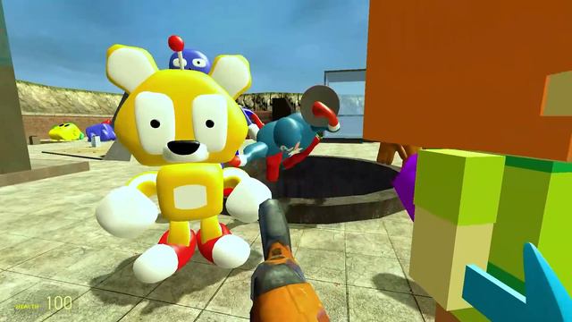 PLAYING with ALL 3D SANIC CLONES MEMES in Garry's Mod! смотреть онлайн