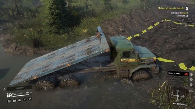 Tuneando el Voron D 53233.Salvar el pan de pueblo | SNOW⭐RUNNER #209 смотреть онлайн