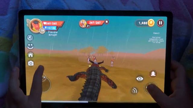 WildCraft #12 Охота рогатого крокодила в болотистой саванне Прокачиваем крокодилов смотреть онлайн