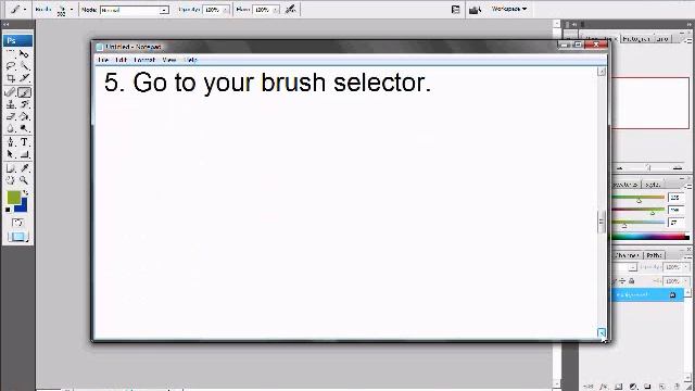 How To Install Downloaded Photoshop Brushes.