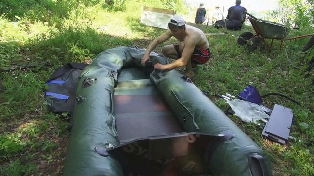 Обзор моторной лодки 290 (жесткий транец, слань). Подготовка к эксплуатации смотреть онлайн