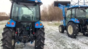 Обзор Тракторов LS Mtron серия XR 50 ( двигатель Mitsubishi)с фронтальным погрузчиком