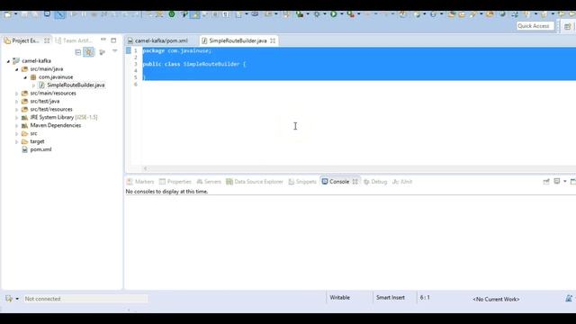 Apache Camel + Apache Kafka Integration Simple Example смотреть онлайн