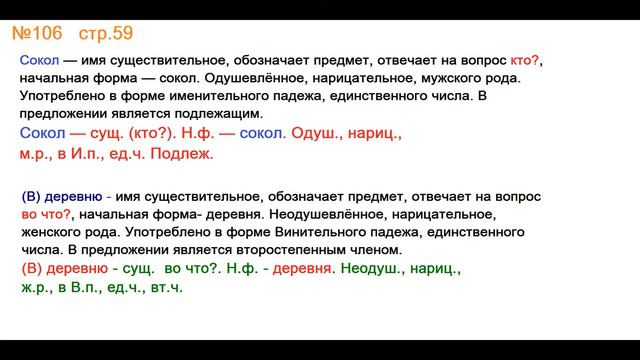 Руский язык учебник. 3 класс. Часть 2. Канакина В. П. Упраж.106 ответы смотреть онлайн