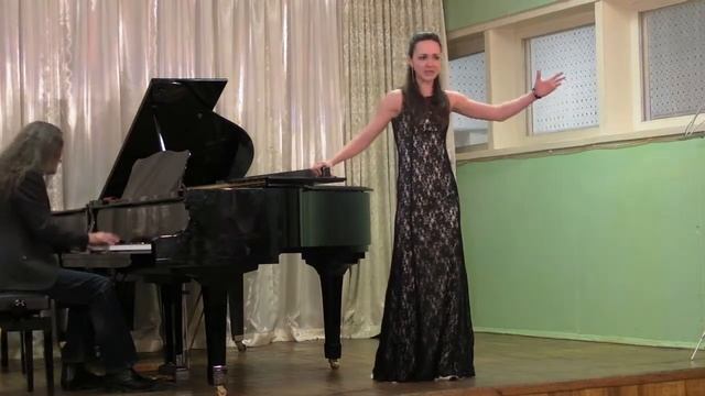 Анна Носко - Л.Денца. "На качелях" ("Funiculi funicula") смотреть онлайн