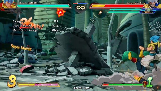DBFZ Solo Gogeta Blue No Command Grab 1 Bar Round Start Re-Jump T.O.D Combo смотреть онлайн