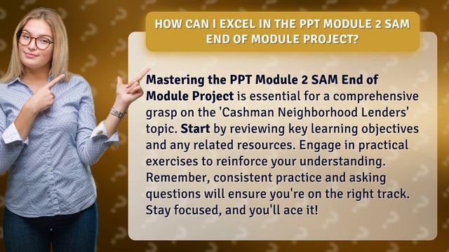 How Can I Excel in the PPT Module 2 SAM End of Module Project? смотреть онлайн