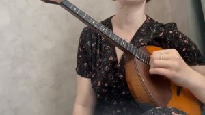 Домра. Урок 1.1. Начальные упражнения правой руки игре на домре.