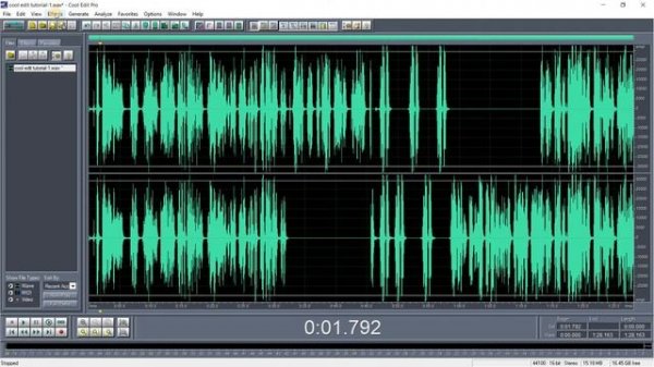 PC tricks | How to edit audio in Cool Edit Pro | Single Track editing_Cool Edit Pro tutorial