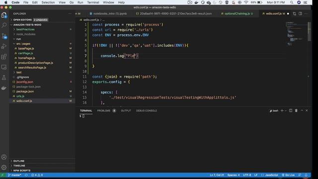 WebdriverIO Tutorial | How to deal with different environment in wdio - Episode - 13 смотреть онлайн