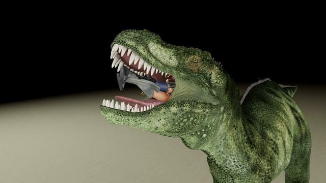 T-Rex Eating Girl | T-Rex Vore смотреть онлайн