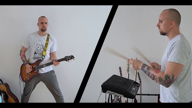 Gallows - Misery (Drum pad, guitar and bass cover) смотреть онлайн