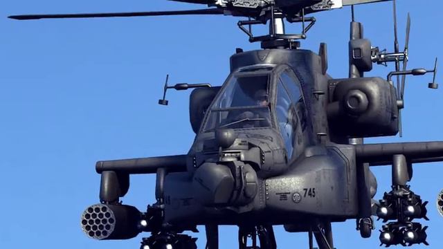Вертолет Боинг. Apache 64D