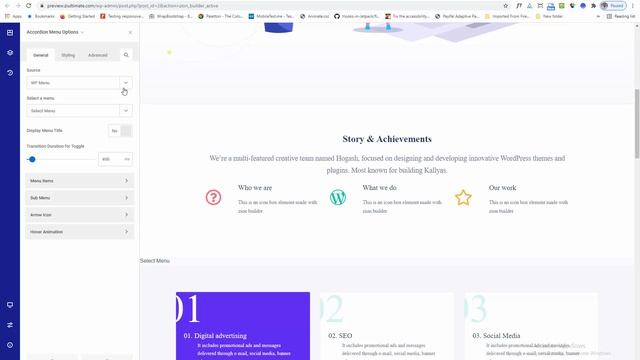 Accordion Menu Element for Zion Builder смотреть онлайн