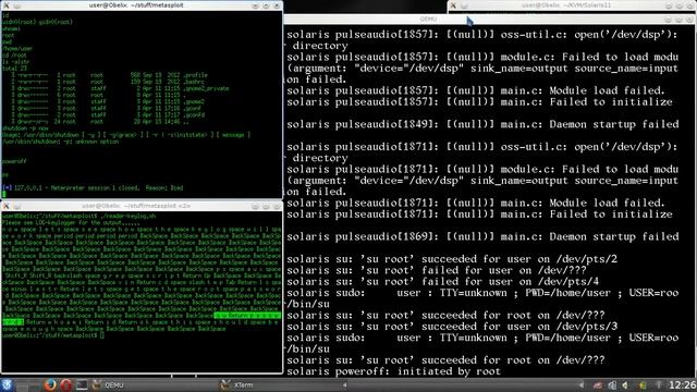 Solaris 11 and metasploit смотреть онлайн