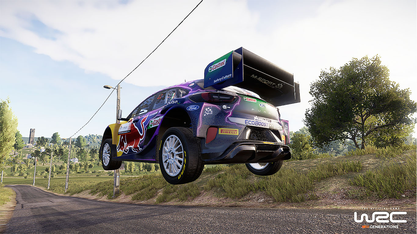 WRC GENERATION | ХОРВАТИЯ (ПРОБНЫЙ ЗАЕЗД 3.22КМ) FORD PUMA HYBRID (380BHP) LOGITECH G920 смотреть онлайн