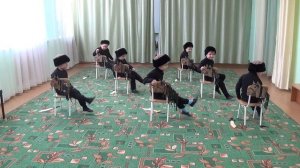 Танец джигитов, средняя группа.