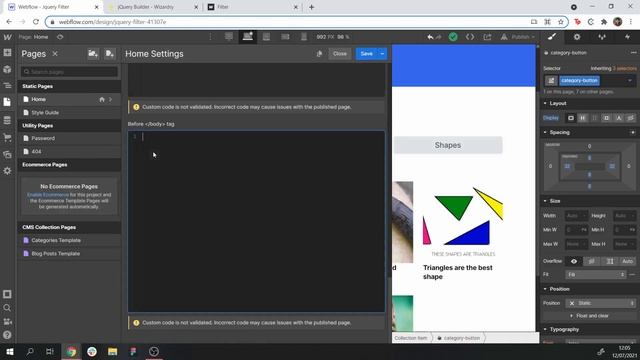Tutorial: Webflow collection item filter made with custom jQuery смотреть онлайн