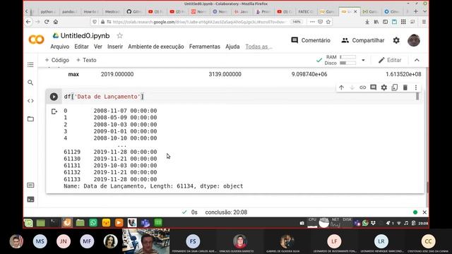 Aula IA 034 - Python - Dataset ANCINE - OCA - Filmes Exibidos смотреть онлайн