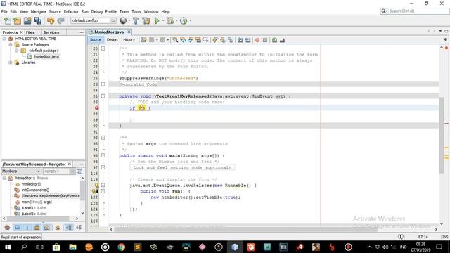 Make HTML & CSS Editor Real Time With Java Netbeans смотреть онлайн