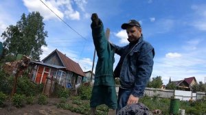 Делаем ПУГАЛО огородное за 30 минут