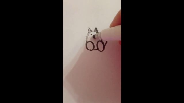 Как нарисовать мини-котика за 40 секунд смотреть онлайн