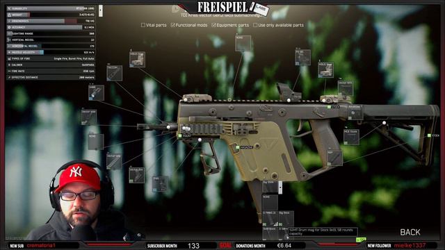 TDI Kriss Vector - Modding - Escape from Tarkov - 12.9 смотреть онлайн