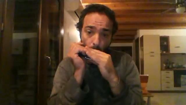 Sous le ciel de Paris - Edith Piaf (cover) - Harmonica смотреть онлайн