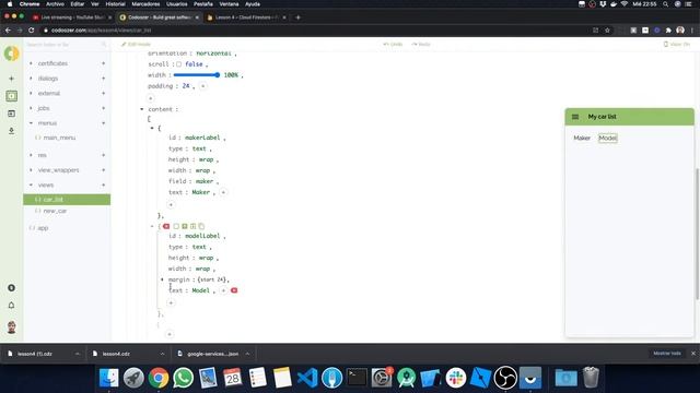 Codoozer - Lesson 4: Online databases with Firebase Firestore смотреть онлайн