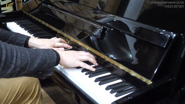 Steinmayer Black Upright Piano Serial No. 670407263 | Demonstrated by Sherwood Phoenix смотреть онлайн