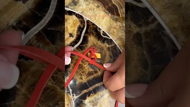 Заколка для волос #плетение смотреть онлайн
