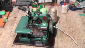 Оверлок GN-2  с барахолки. Восстановление и комплектация..mp4