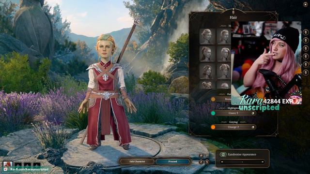 Day 1 | 4 HOURS of Character Creation | Baldur's Gate 3 Twitch VOD смотреть онлайн
