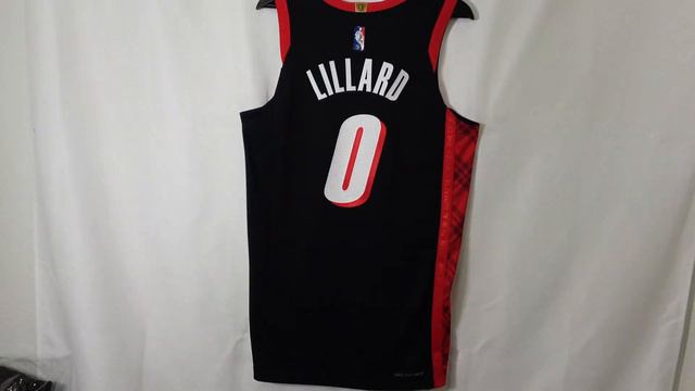 UNBOXING: Damian Lillard Portland Trail Blazers Authentic NBA Jersey | City Edition | Quick Look | смотреть онлайн