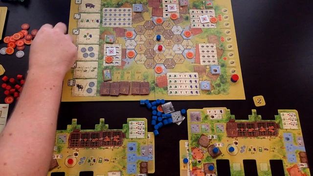 La Granja. Ла Гранха (Ферма). Основные правила и первый раунд.