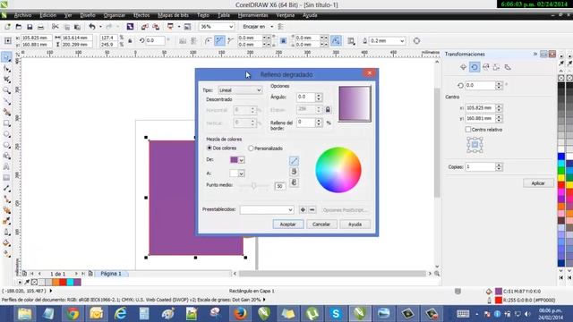 CorelDRAW Graphics Suite X6 Lección 7 Rellenos y colores смотреть онлайн