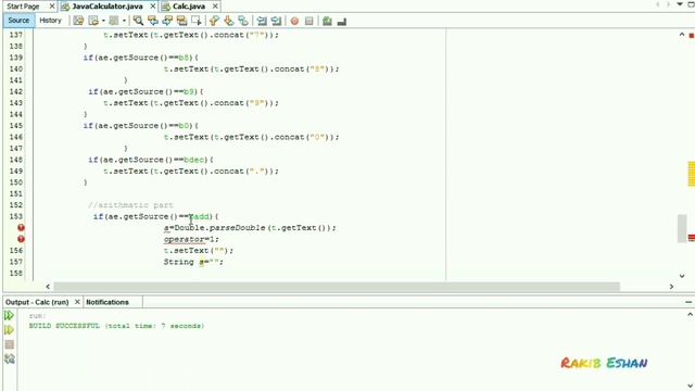 Java Calculator | Java GUI with Backspace(part 2) смотреть онлайн
