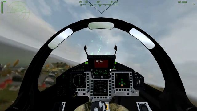 ArmA 2 OA - Eurofighter Typhoon Mod Gameplay and Aerobatics (HD 1080p) смотреть онлайн
